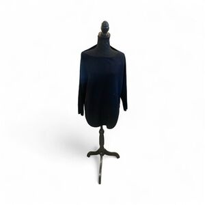 H&M Navy Boat Neck Sweater Women’s Size XL